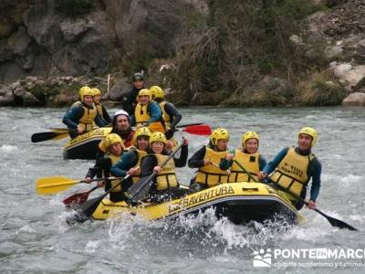 Rafting río Ara; turismo por guadalajara; parques naturales de la rioja